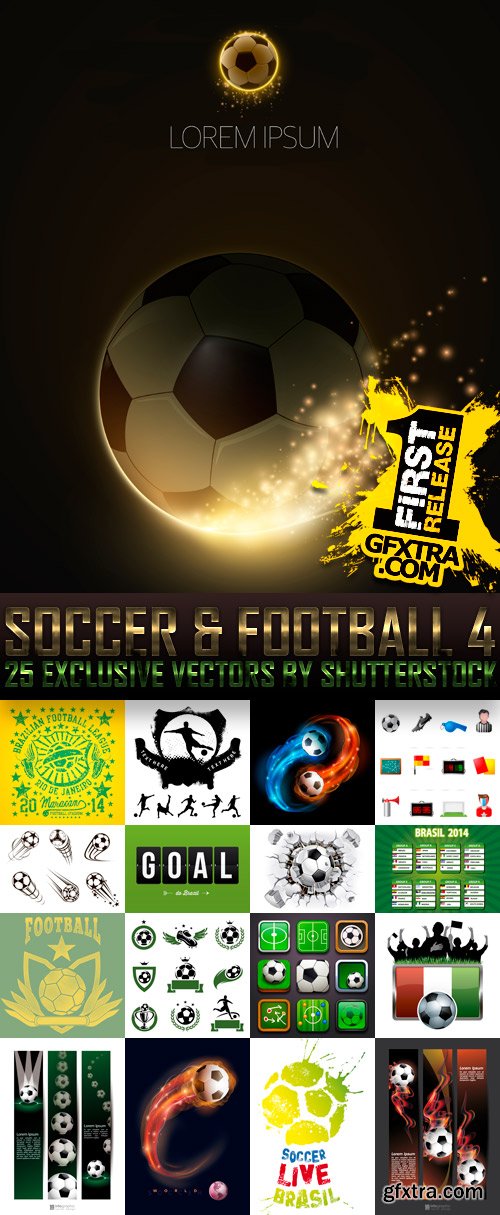 Amazing SS - Soccer & Football 4, 25xEPS