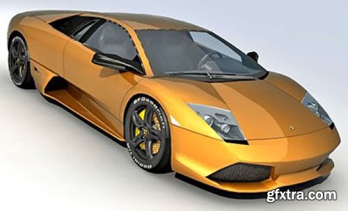 3D Model - Lamborghini Murcielago LP640