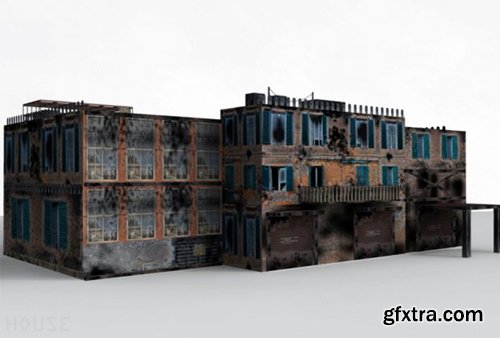 3D Model - Old house