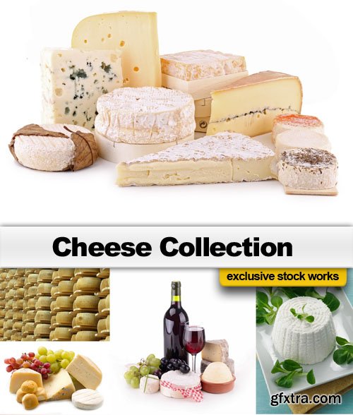 Cheese collection - 23x JPEGs + 2x EPS