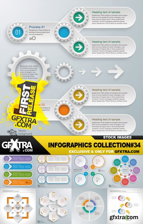 Infographics Collection#34 - 25 Vector