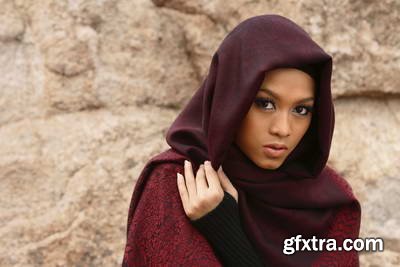 Real Hijab 52xJPG, 7xEPS