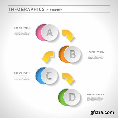 Infographics Collection#34 - 25 Vector