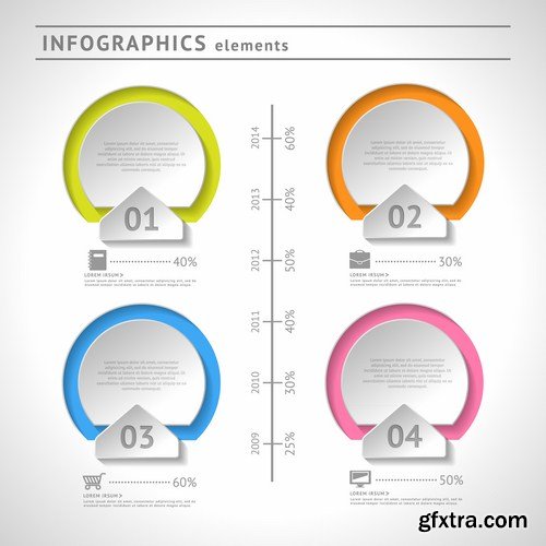 Infographics Collection#34 - 25 Vector