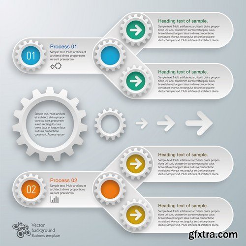 Infographics Collection#34 - 25 Vector