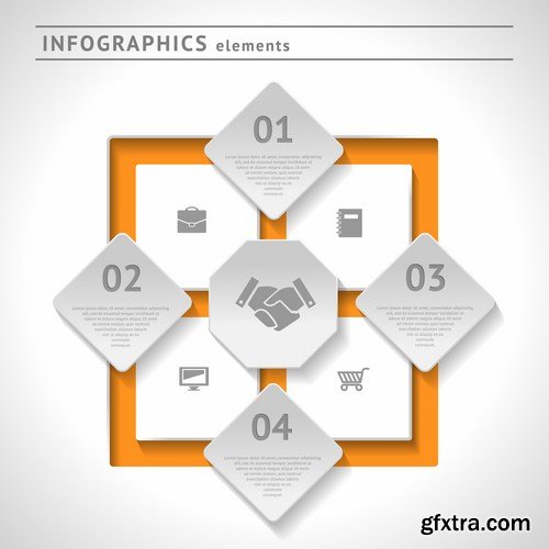 Infographics Collection#34 - 25 Vector