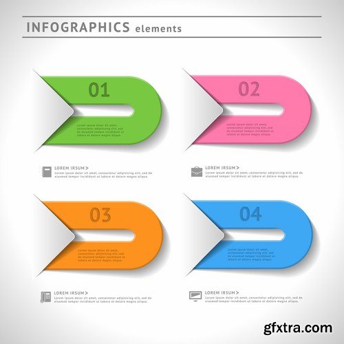 Infographics Collection#34 - 25 Vector