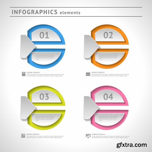 Infographics Collection#34 - 25 Vector