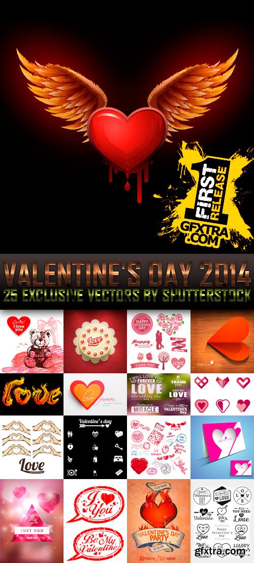 Amazing SS - Valentine's Day 2014 (vol.8), 25xEPS