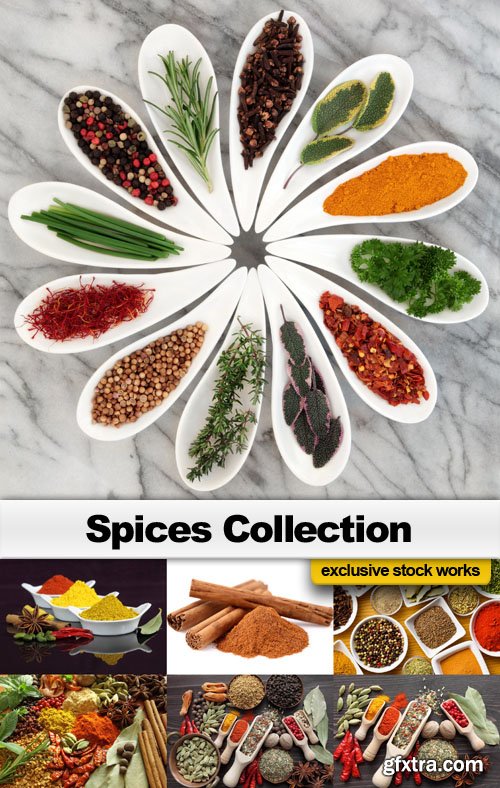 Spices Collection - 25x JPEGs