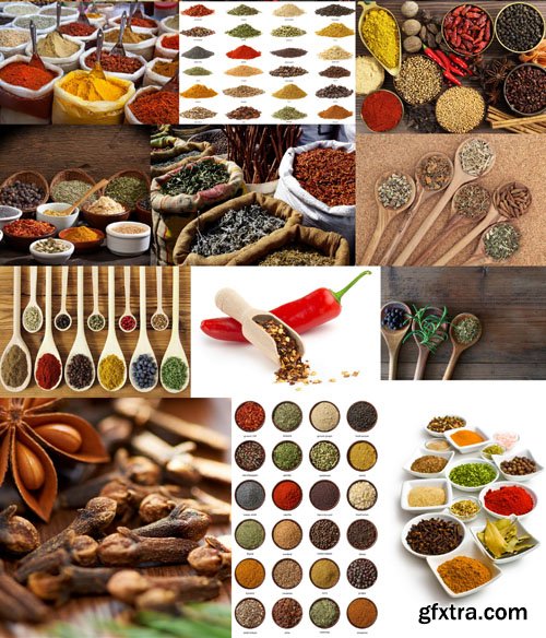 Spices Collection - 25x JPEGs