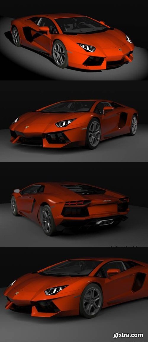 3D Model - Lamborghini Aventador