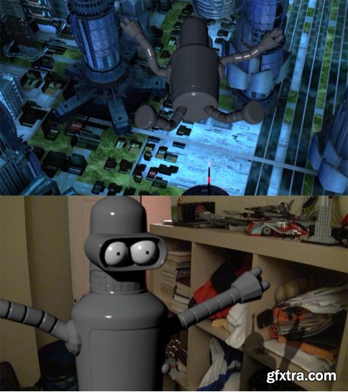 3D Model - Bender