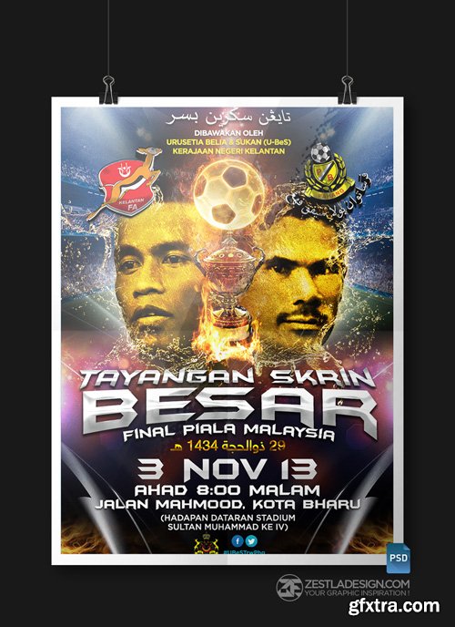 TRW vs Pahang Poster