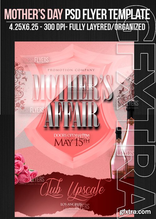 PSD Template - Mother\'s Affair Flyer Template