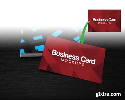 3 Business Card PSD Mockups