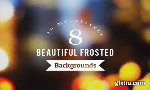 8 Beautiful & High-res Frosted Backgrounds