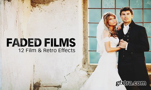 12 Film, Instagram, and Prestalgia Faded Film Photoshop Actions