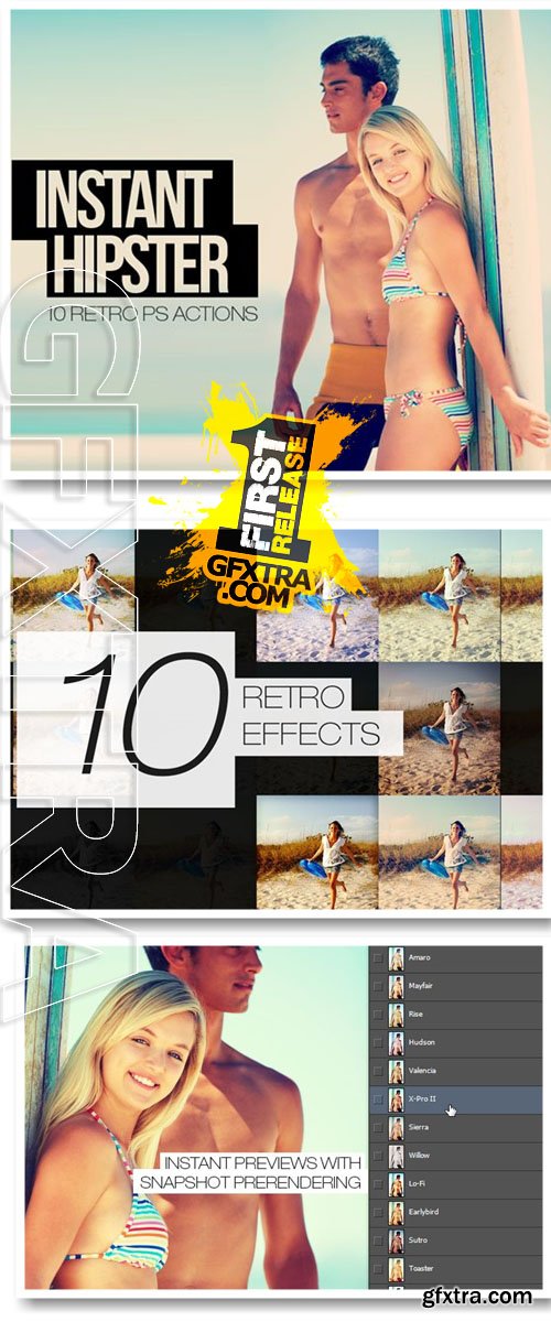 10 Instagram Photoshop Actions