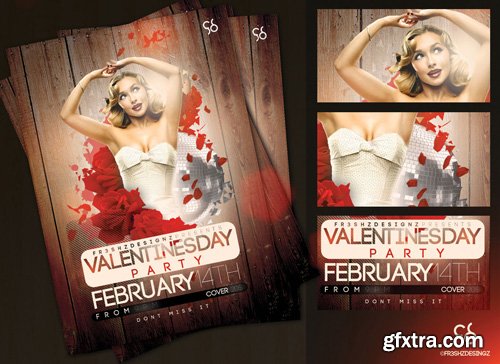 Valentine Day Flyer Template