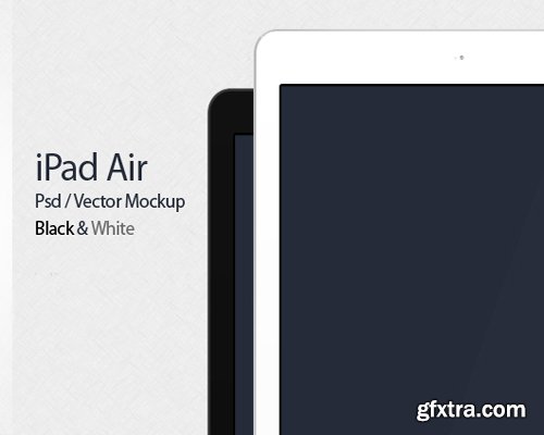 New Ipad Air Mockup (Psd)