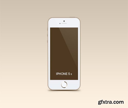 Iphone 5s Mockup (Psd)