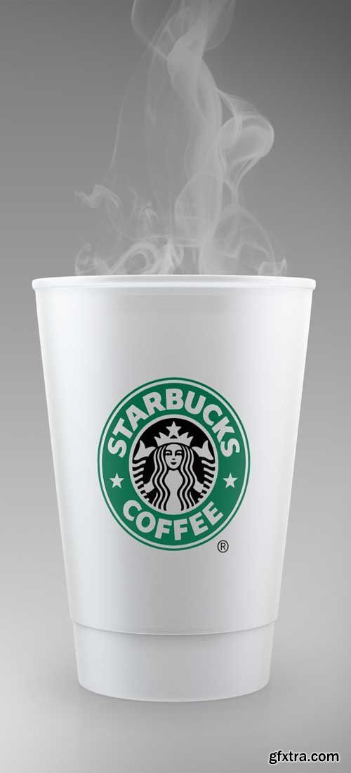 STARBUCKS Style Cup Mockup