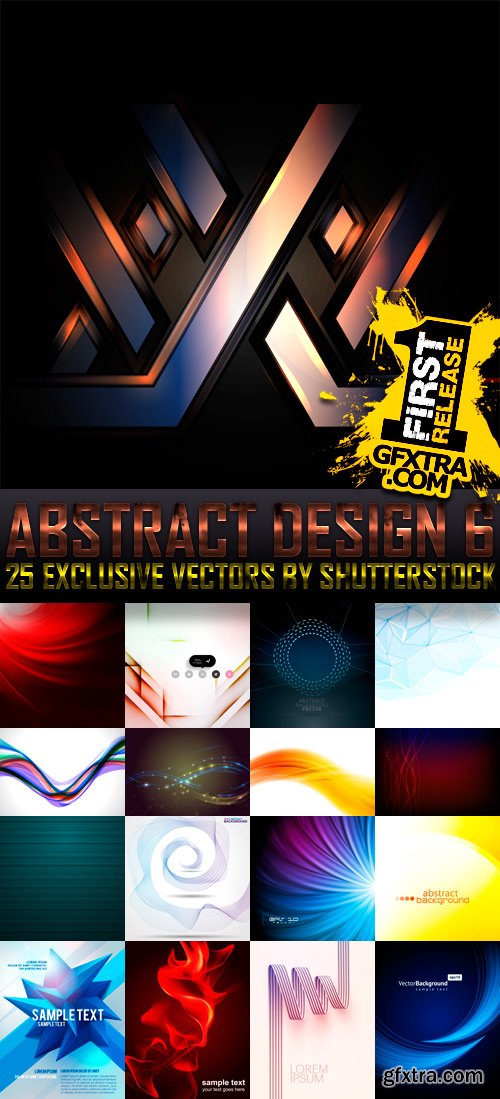 Amazing SS - Abstract Design 6, 25xEPS