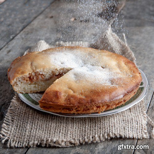 Stock Photo - Homemade Apple Pie