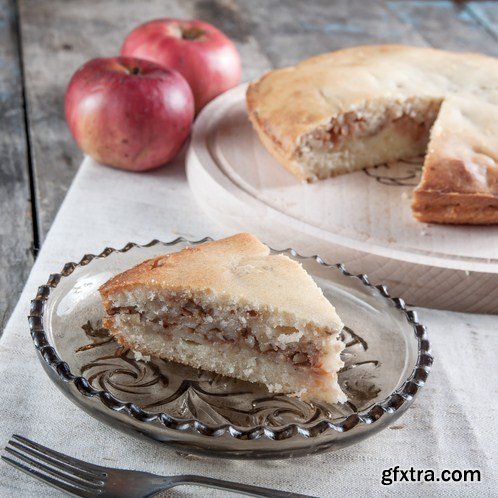 Stock Photo - Homemade Apple Pie