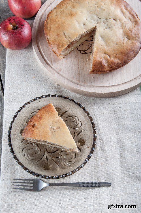 Stock Photo - Homemade Apple Pie