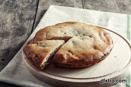 Stock Photo - Homemade Apple Pie