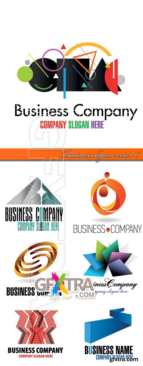 Business logos vector 6