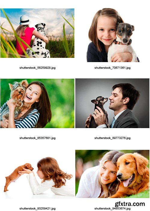 Amazing SS - People with Animals, 25xJPGs