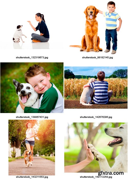 Amazing SS - People with Animals, 25xJPGs