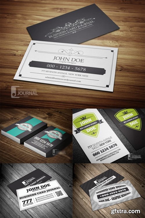 5 Retro-Vintage Business Cards