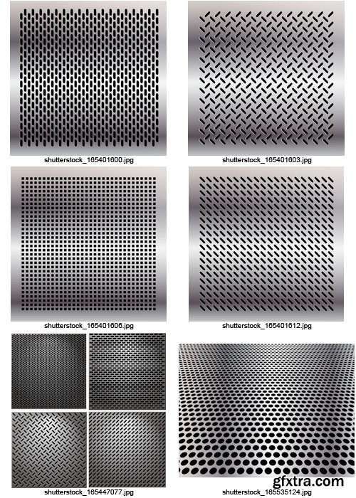 Amazing SS - Metal Textures 2, 25xEPS