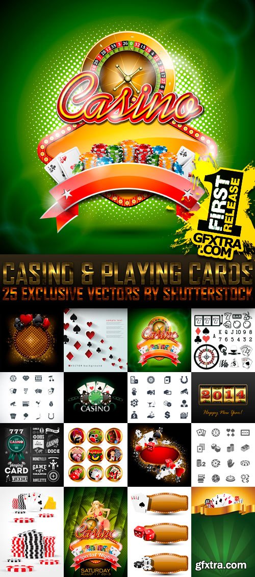 Amazing SS - Casino & Playing Cards (vol.2), 25xEPS