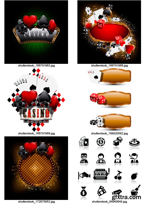 Amazing SS - Casino & Playing Cards (vol.2), 25xEPS