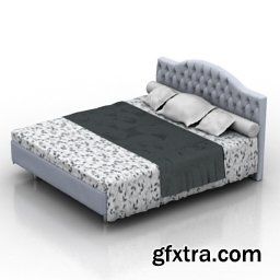 3D Bed Collection, 25x3ds+.max