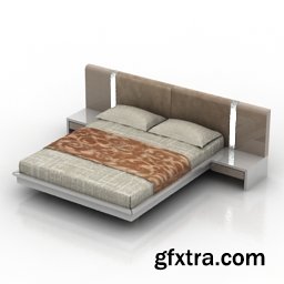 3D Bed Collection, 25x3ds+.max