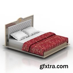 3D Bed Collection, 25x3ds+.max