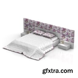 3D Bed Collection, 25x3ds+.max