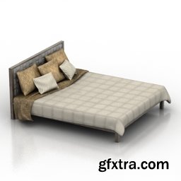 3D Bed Collection, 25x3ds+.max