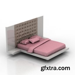 3D Bed Collection, 25x3ds+.max