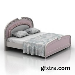 3D Bed Collection, 25x3ds+.max