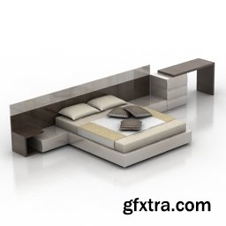 3D Bed Collection, 25x3ds+.max