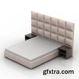 3D Bed Collection, 25x3ds+.max