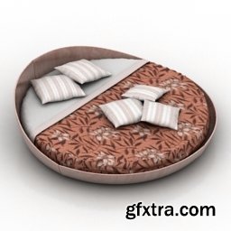 3D Bed Collection, 25x3ds+.max