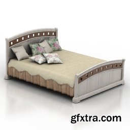 3D Bed Collection, 25x3ds+.max